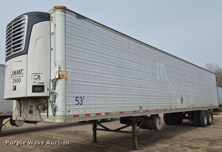 Refrigerated Van Trailer For Sale In Kansas | Purple Wave Auction