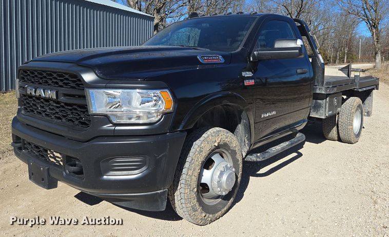 2021 Dodge Ram 3500 dump bale bed pickup truck - DP6185