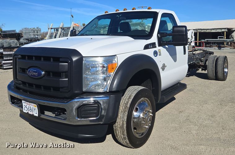 2016 Ford F550 truck cab and chassis - EI4170