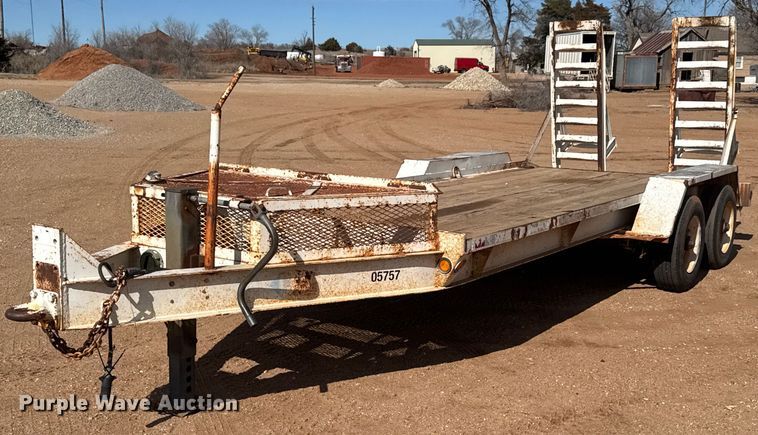 1997 Towmaster T-18 equipment trailer - EQ1115