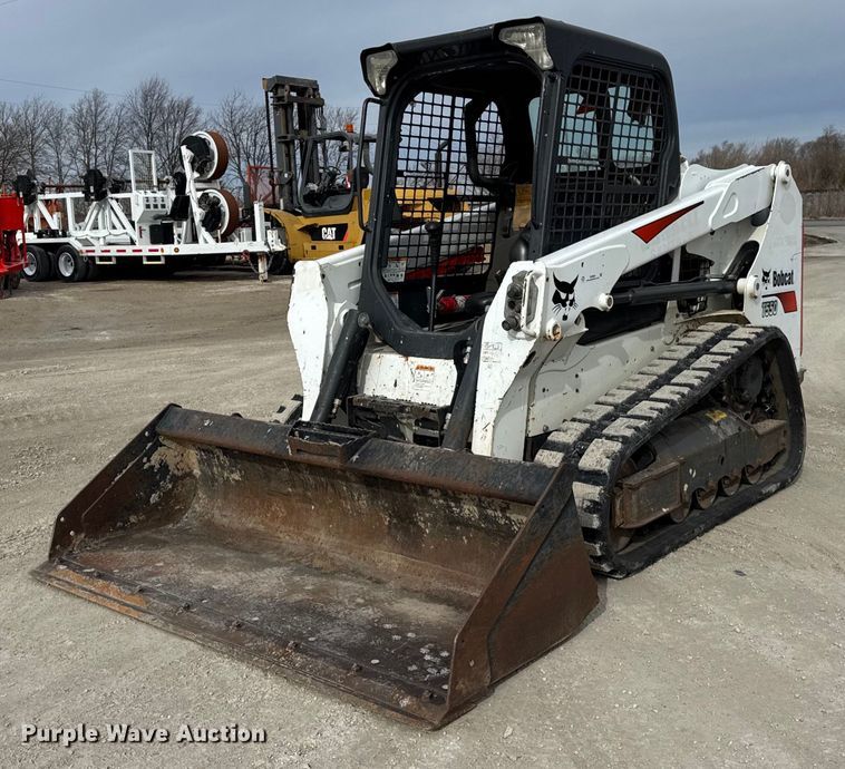 2018 Bobcat T550 tracked skid steer loader - DH9860