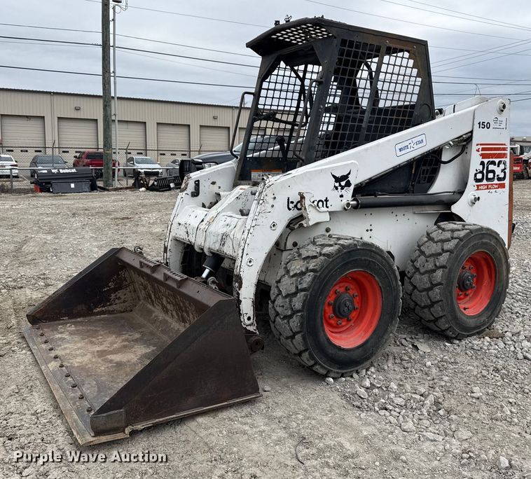 1998 Bobcat 863 skid steer loader - DM5600