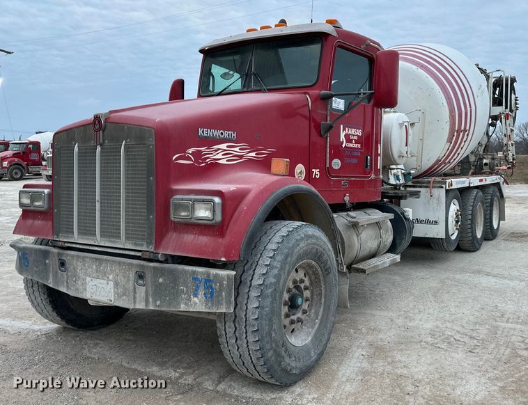 2014 Kenworth W900 ready mix truck - DQ6628