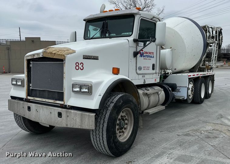 2014 Kenworth W900 ready mix truck - DQ6637