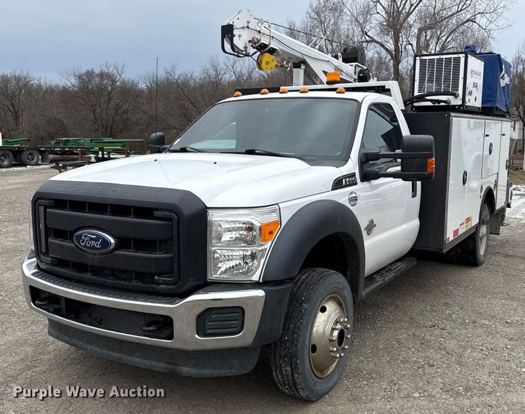 2016 Ford F550 Super Duty utility / service truck - DQ6689