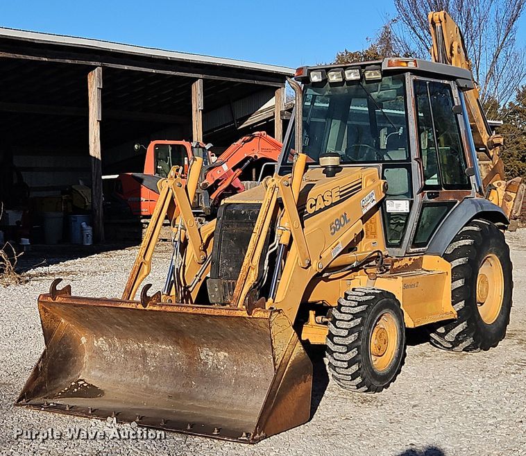 2000 Case 580L backhoe - DT7623