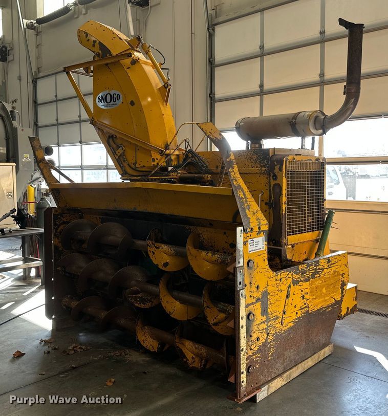 SnoGo MP3D wheel loader snow blower - DV0600