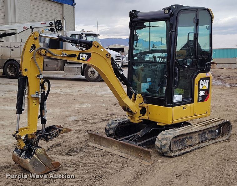 2019 Caterpillar 302CR mini excavator - DV6652