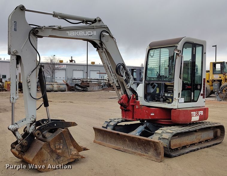 2006 Takeuchi TB53FR mini excavator - DV6656