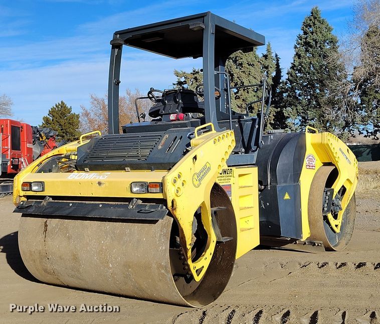2006 Bomag BW 190 AD-4 double drum vibratory roller - DV6676