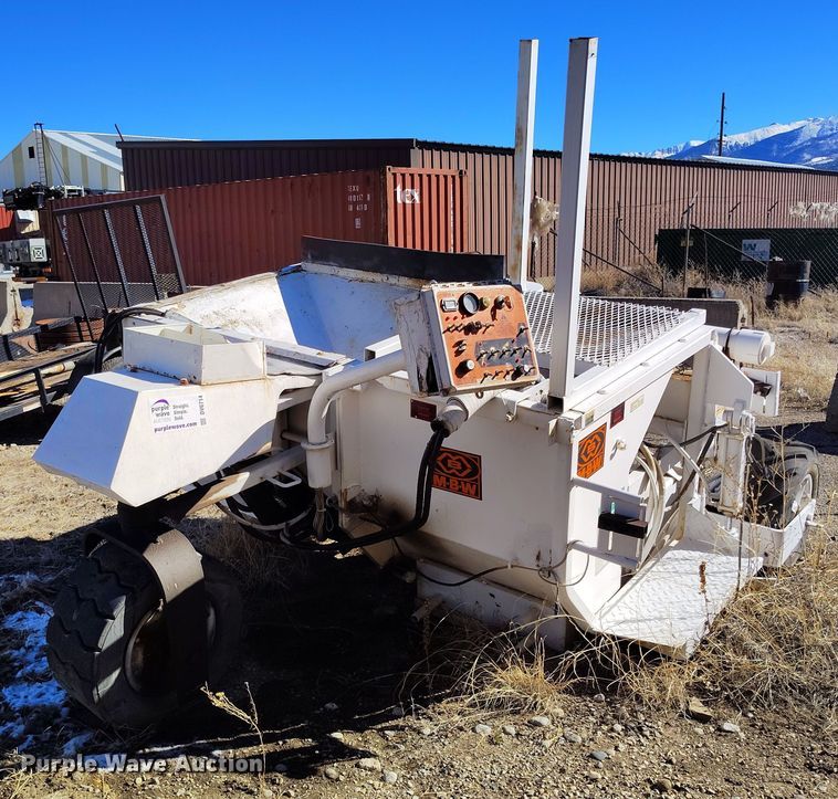 MBW CG100 curb machine - DV6714