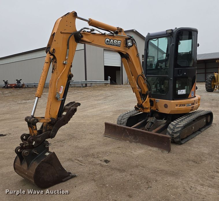 2013 Case CX36B ZTS mini excavator - DW3180