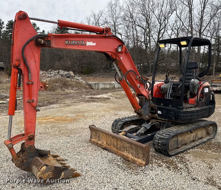 2007 Kubota KX121-3 mini excavator - EC3475