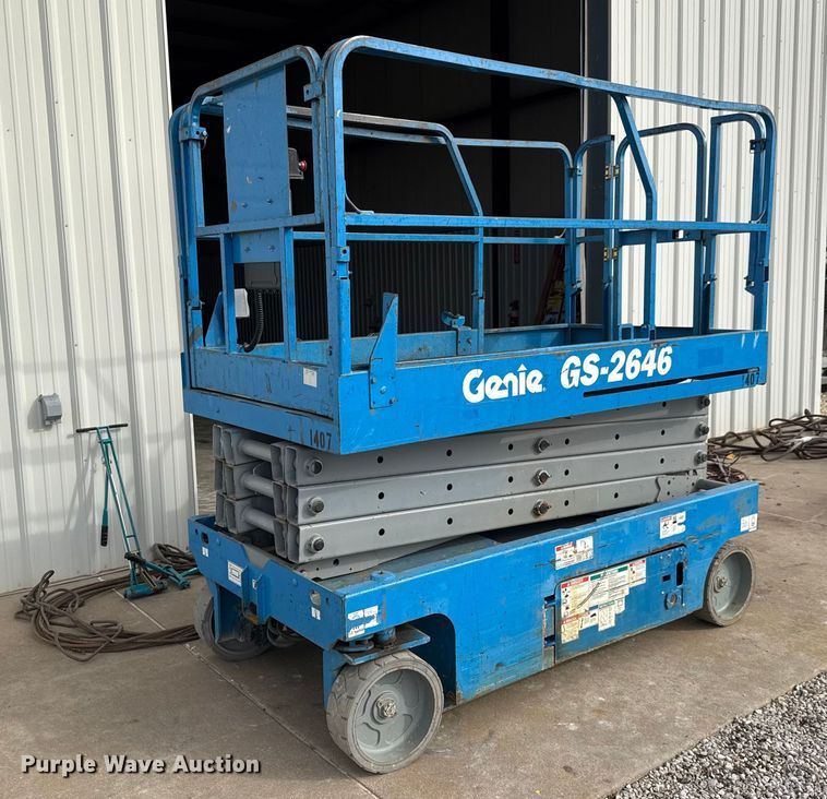 Genie GS-2646 scissor lift - EQ1106