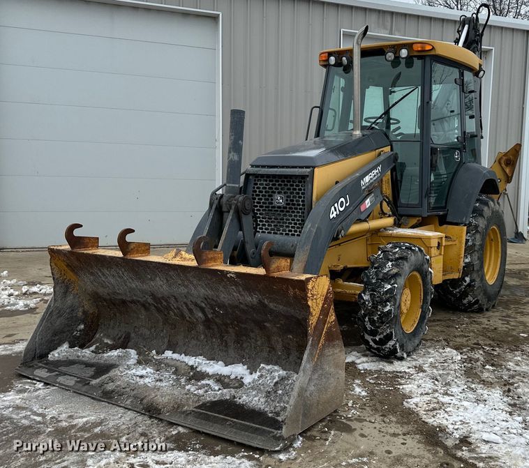 2009 John Deere 410J backhoe - EQ6576