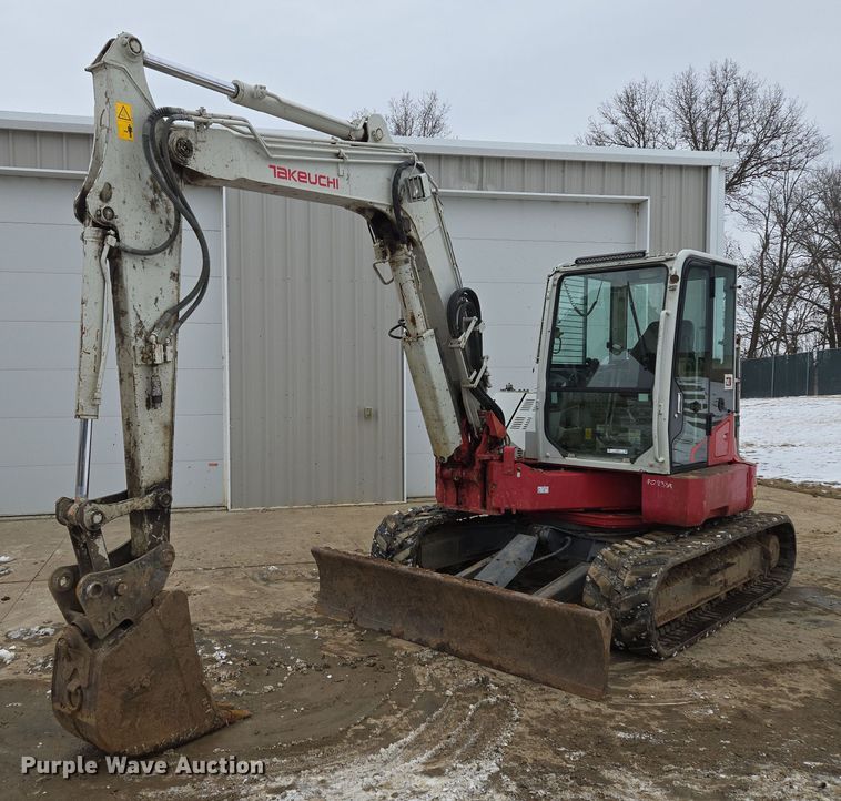 2015 Takeuchi TB280FR mini excavator - EQ6577