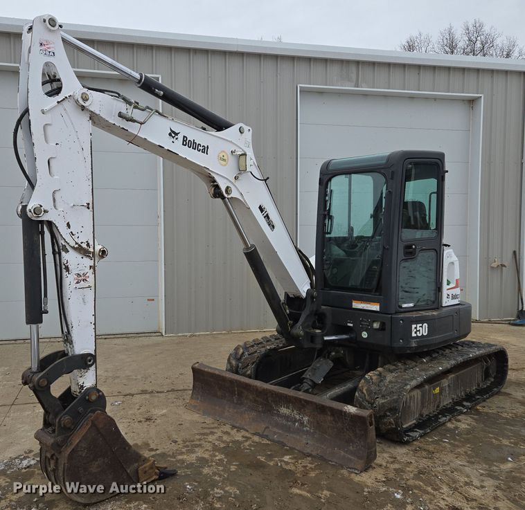 2014 Bobcat E50 mini excavator - EQ6578