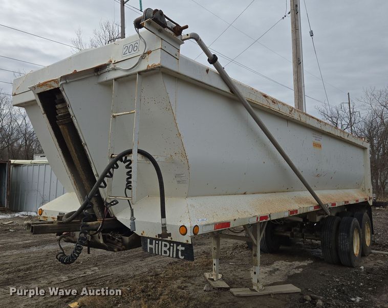 1995 Hilbilt  end dump trailer - EQ6595