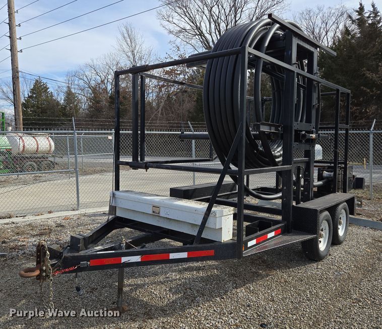2014 Oilfield Manufactres Miller EZE Load reel trailer - EQ6598