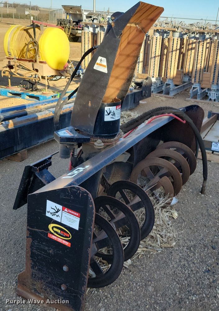 Quick Attach Attachments, Inc. 2410X skid steer snow blower - DN3693