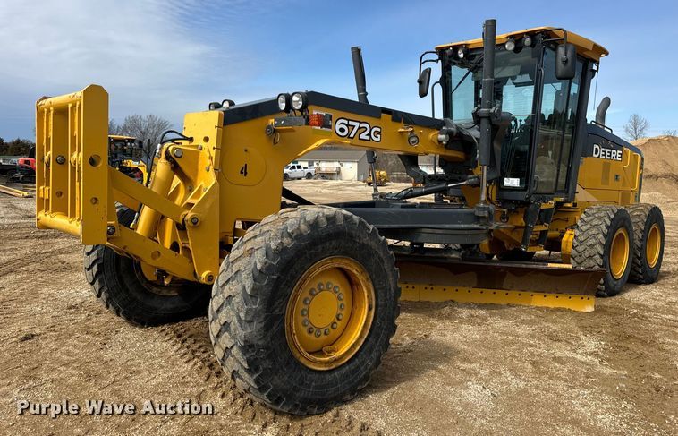 2016 John Deere 672G motor grader - DV1849
