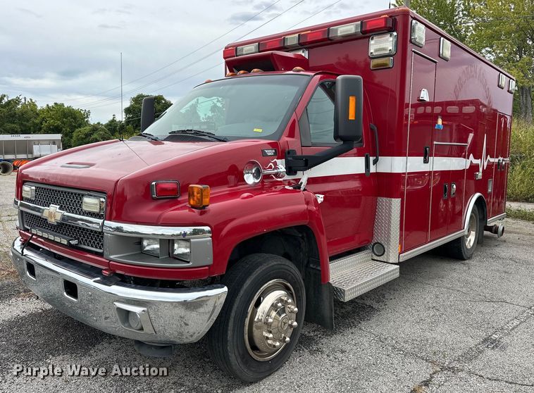 2008 Chevrolet C4500 ambulance - EG8033