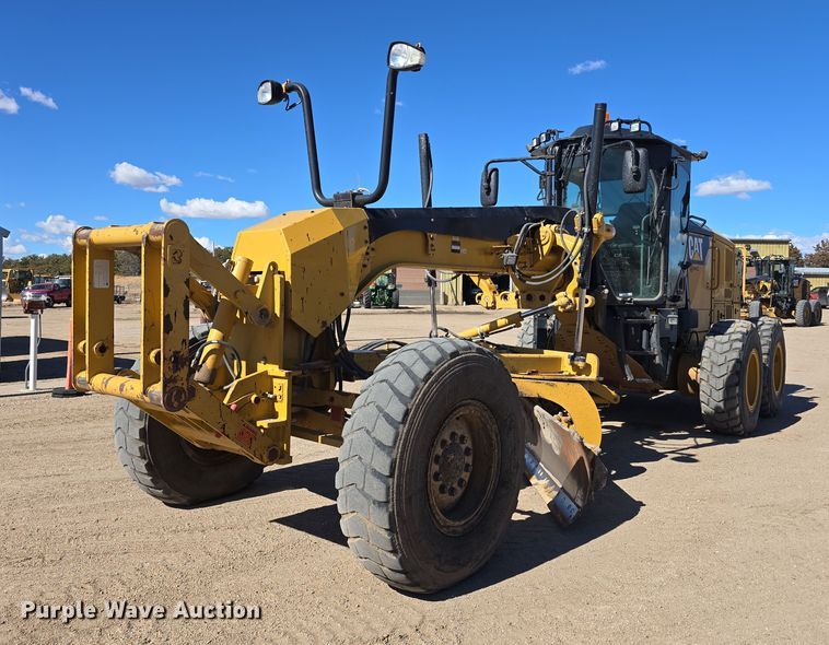 2014 Caterpillar 12M3 motor grader - EH8653