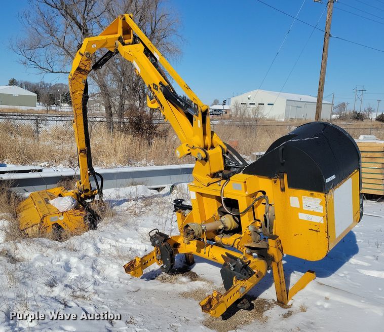 McConnel PA55E HY-Reach side boom flail mower - NB9827