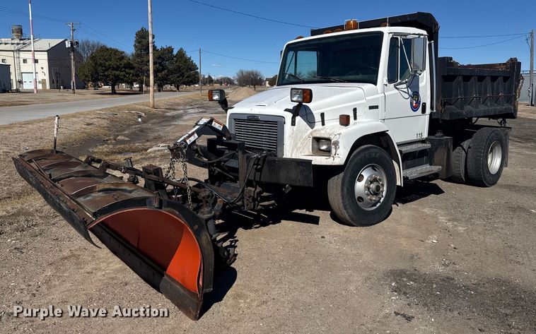 1998 Freightliner FL80 dump truck - NN9625