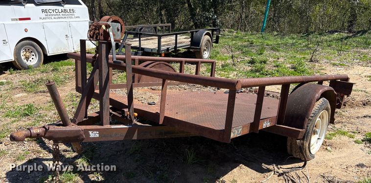 1994 Texas Bragg 6x8P utility trailer - OB9428