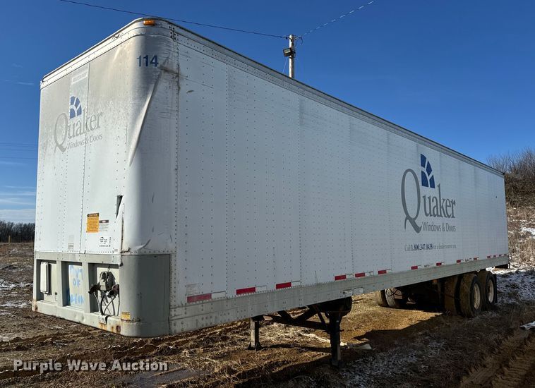 1996 Fruehauf  FB-8-T2 42N dry van trailer - DV1838