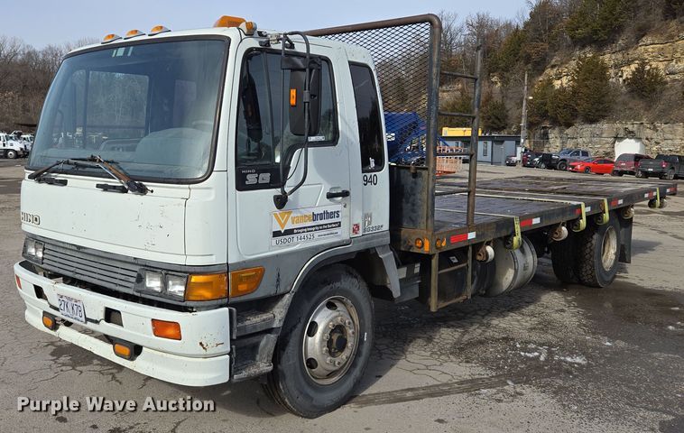 2004 Hino  SQ3325 flatbed truck - EQ6779