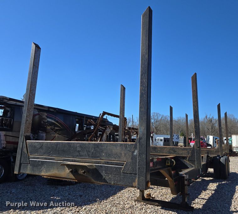 2018 Magnolia Bolster log trailer - YA0345