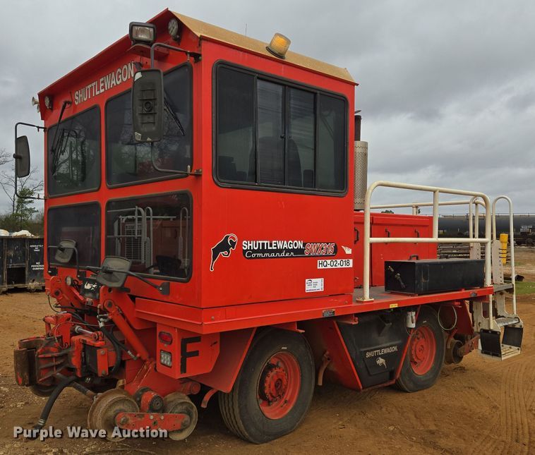 2015 ShuttleWagon SWX315 railcar mover - DV1325