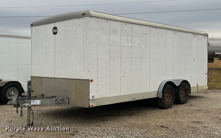 2005 Wells Cargo Express Wagon enclosed cargo trailer - DV1752