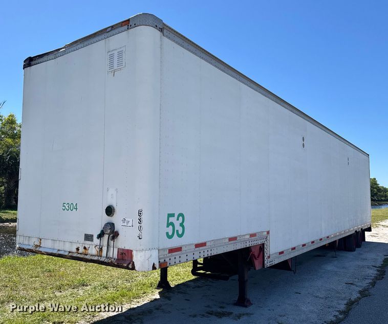 1998 Dorsey Trailers DFVPT-E dry van trailer - EC3496