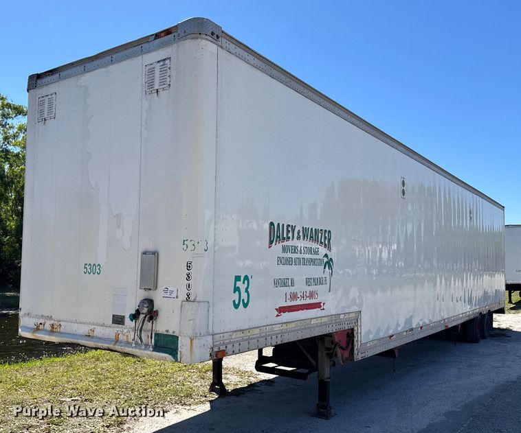 1997 Dorsey Trailers DFVPT-E dry van trailer - EC3497