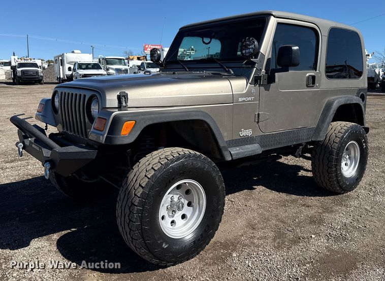 2004 Jeep Wrangler Sport SUV - EG2575