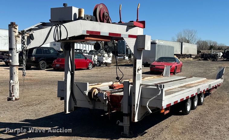 2008 A.M. Haire  RCCTT9623SS roll-off tilt deck container trailer - EK0476