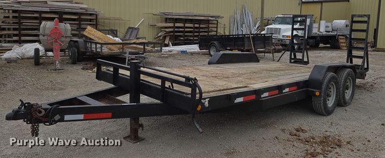 2007 PJ equipment trailer - EN8710