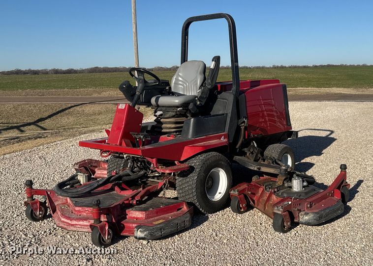 2012 Toro Groundmaster 4000D lawn mower - EQ1191