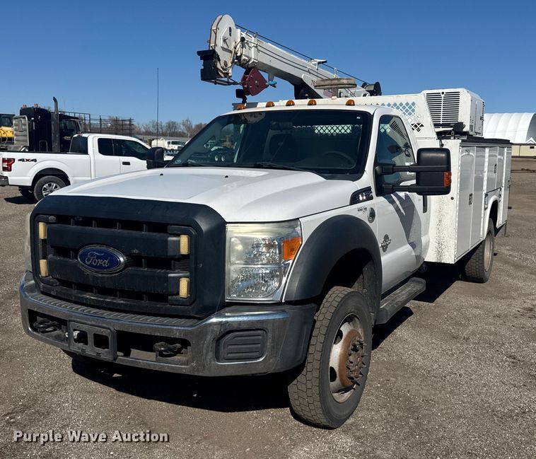 2015 Ford F550 Super Duty XL utility / service truck - DE2137