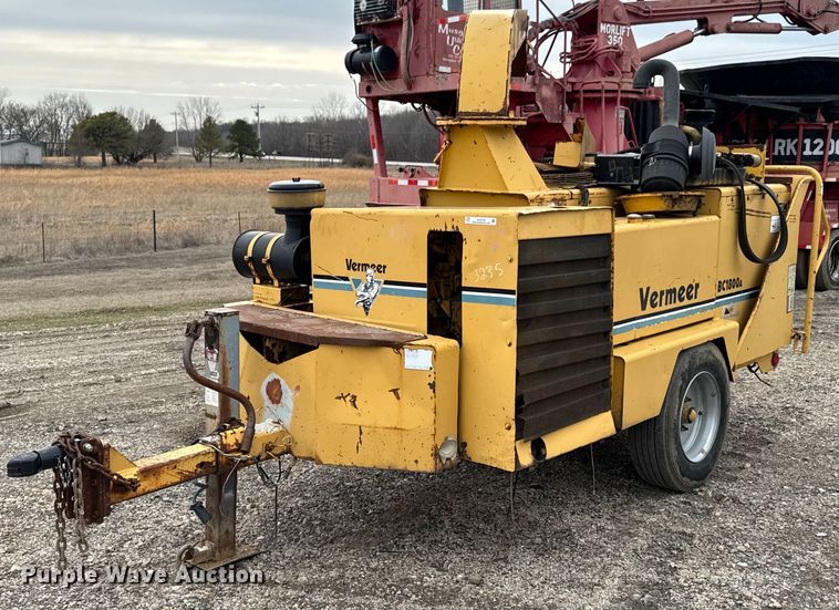 Vermeer BC1800A wood chipper - DU9728