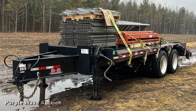 2017 Behnke Flatbed Trailer  equipment trailer - DV0638
