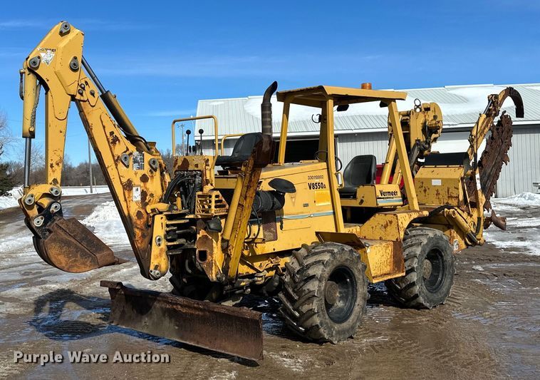 2001 Vermeer V8550A trencher - DV0644