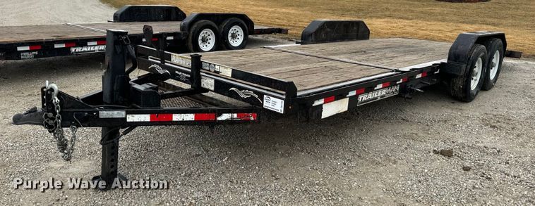 2016 Trailerman tilt deck equipment trailer - DV1754