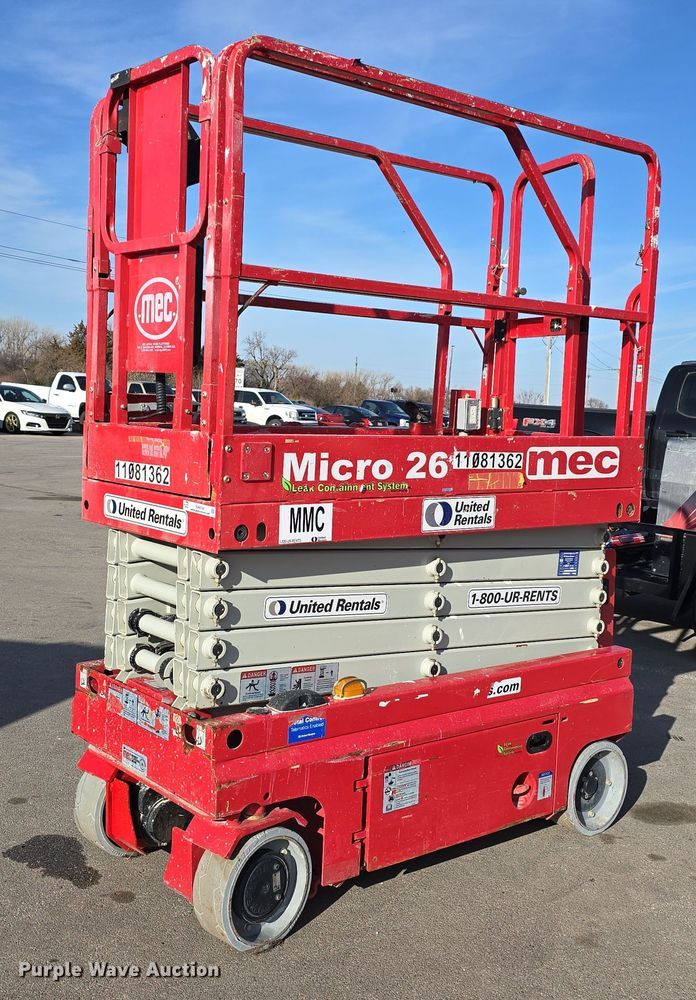 MEC Scissor or Vertical Lift Prices. How Much Does a MEC Scissor