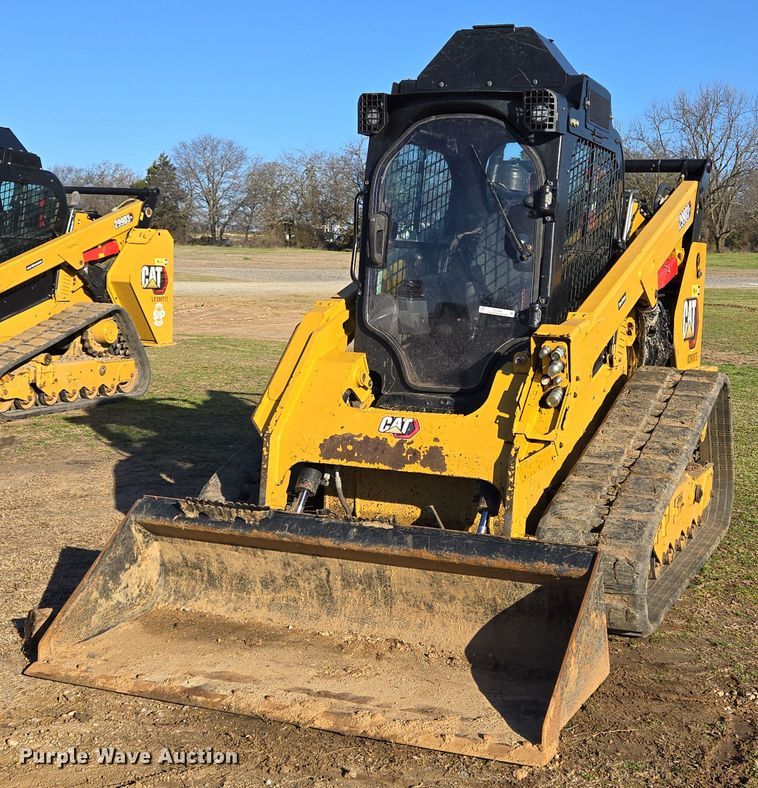 2020 Caterpillar 299D3 XE forestry tracked skid steer loader - EL5686