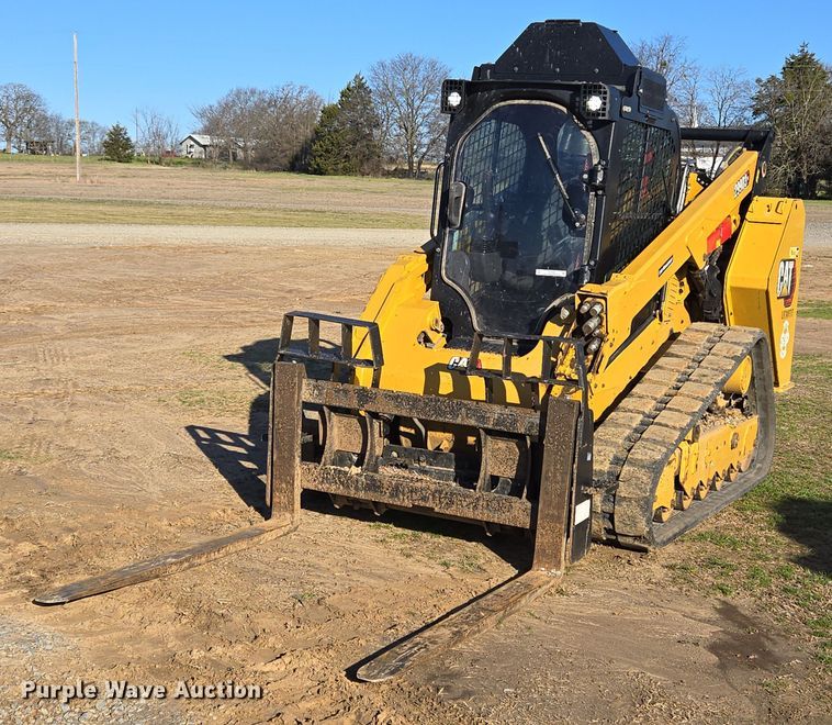 2020 Caterpillar 299D3 XE forestry tracked skid steer loader - EL5688