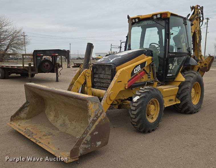 2008 Caterpillar 420E backhoe - EN8781
